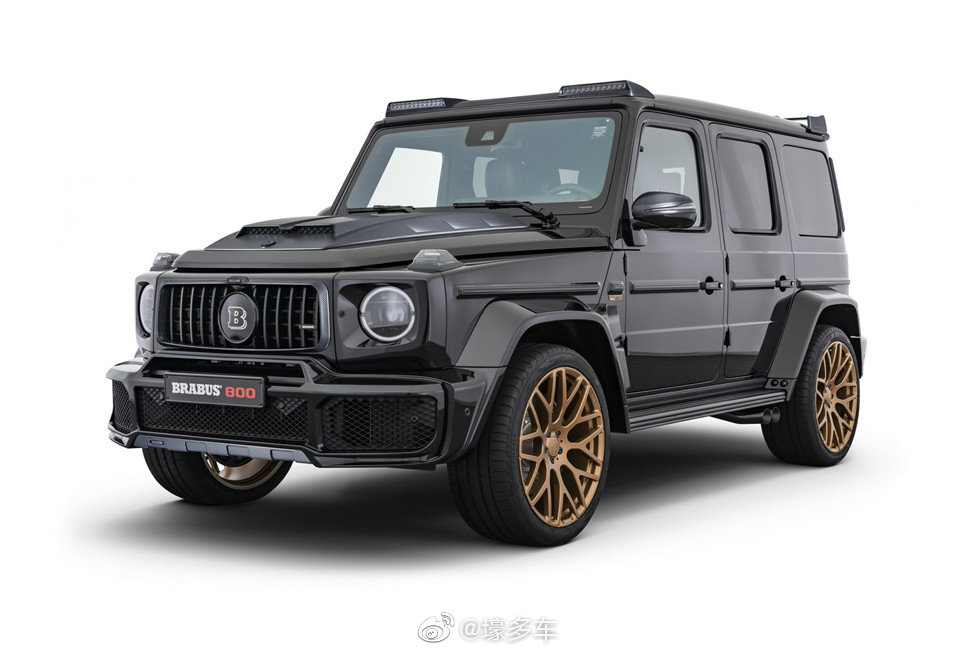 巴博斯推出 G63 AMG 800 黑金版