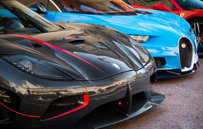 布加迪Bugatti Chiron，被深深的吸引住了~