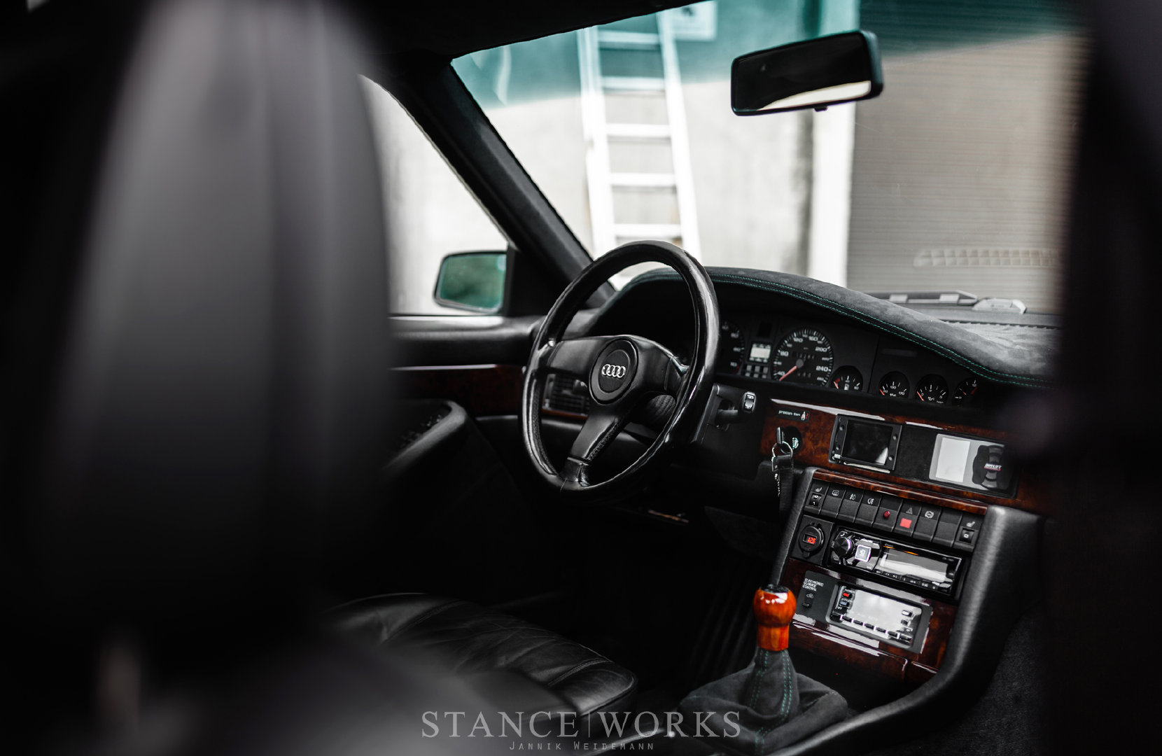 此V8非彼V8，1991 Audi V8 Sedan Via：stanceworks