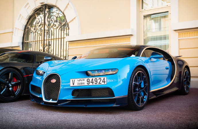 布加迪Bugatti Chiron，被深深的吸引住了~