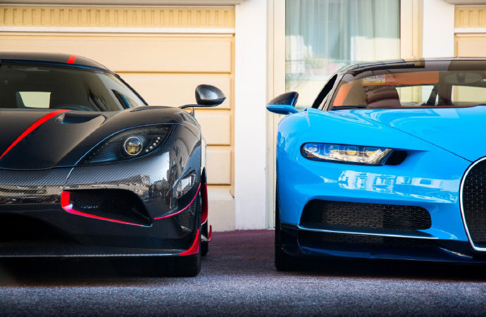 布加迪Bugatti Chiron，被深深的吸引住了~