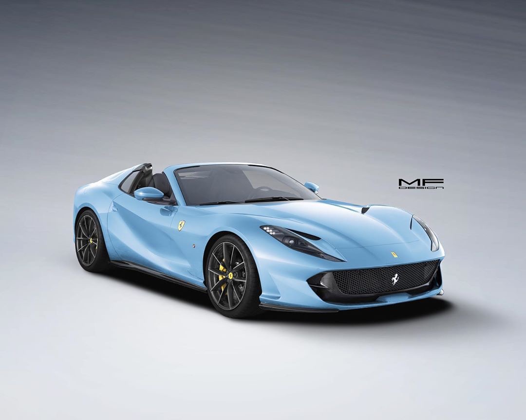 这么多法拉利的812 GTS，哪个是你喜欢的颜色？