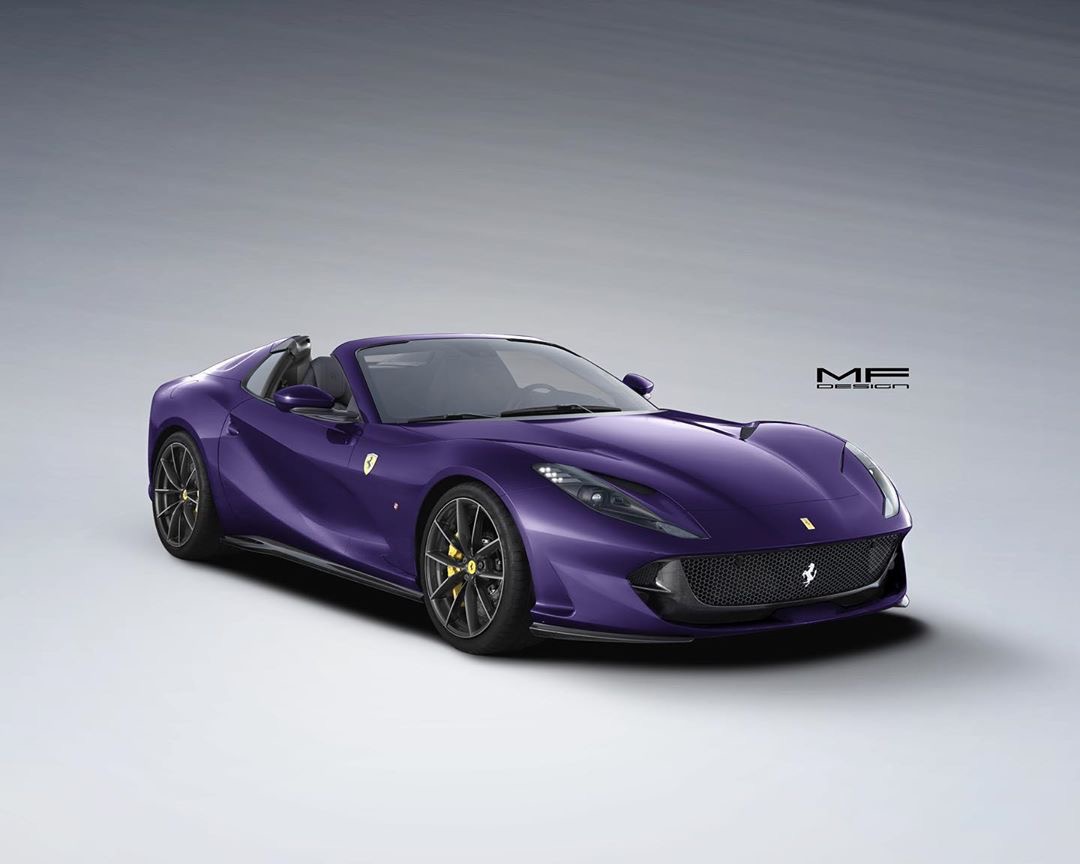 这么多法拉利的812 GTS，哪个是你喜欢的颜色？