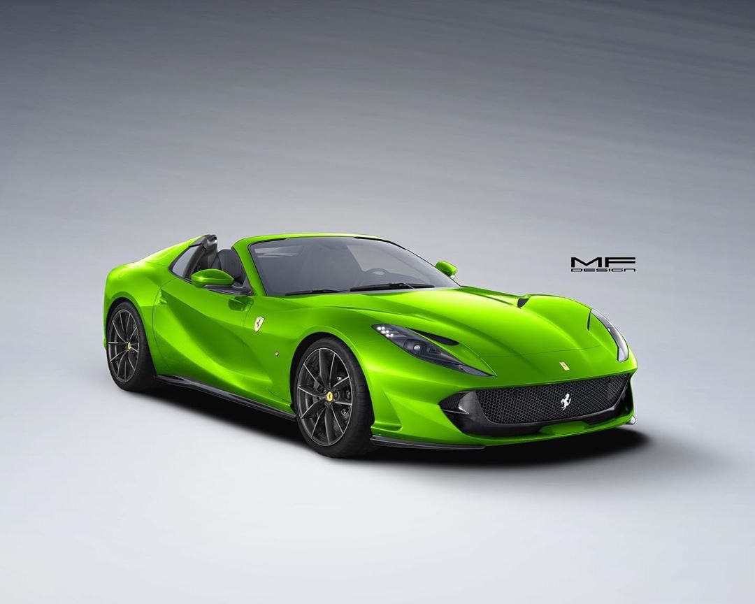 这么多法拉利的812 GTS，哪个是你喜欢的颜色？