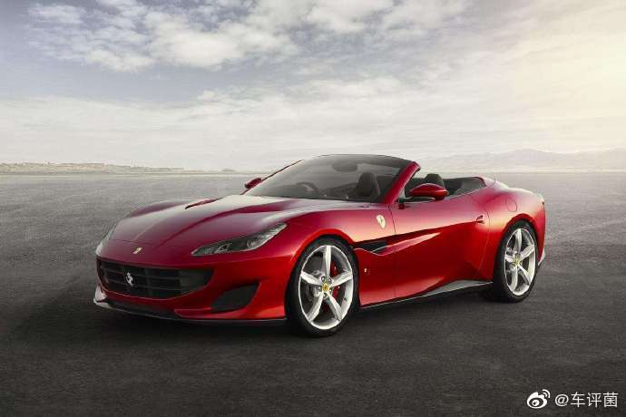 法拉利Portofino敞篷GT跑车,这颜值太帅了