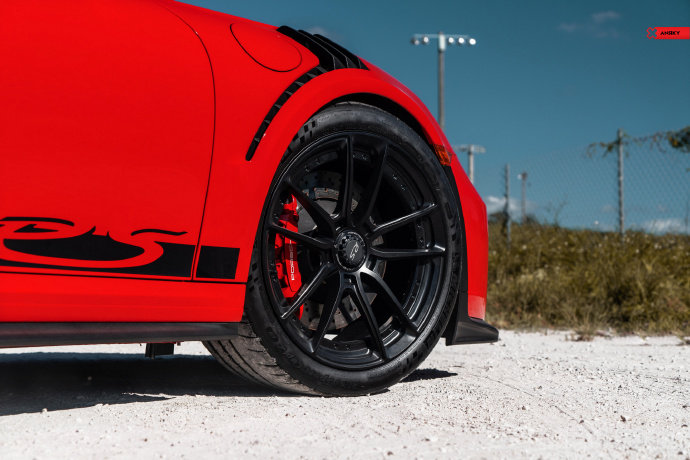 Porsche 911 GT3 RS 正红色，太漂亮了！！！
