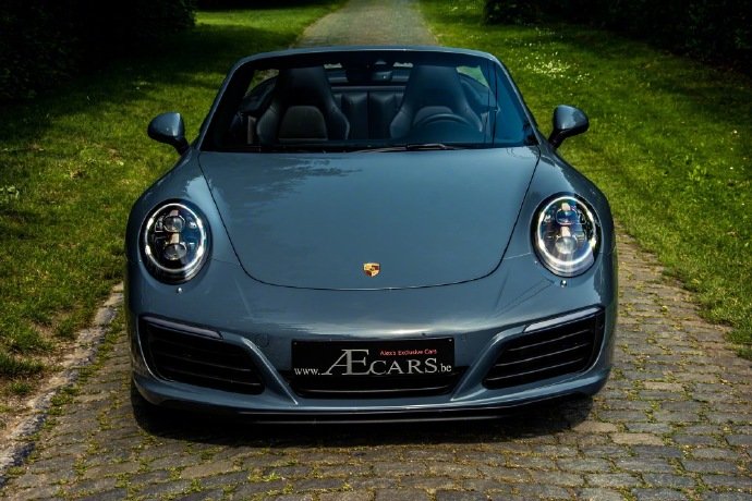 精美汽车图集：石墨蓝保时捷911，太帅了