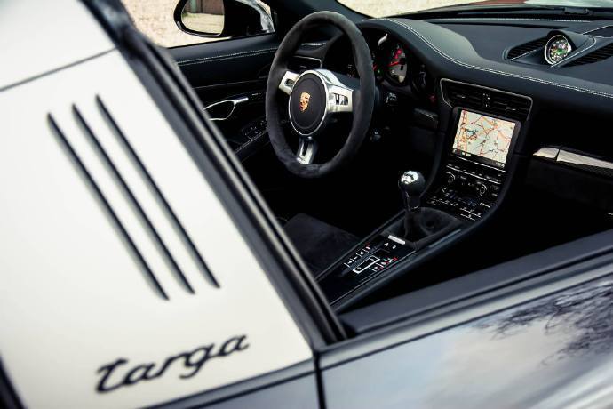Porsche 911 Targa 也是颜值在线啊！很好看！！！