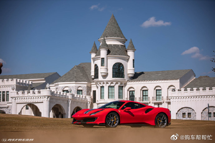 法拉利488Pista！激情澎湃的一抹红！