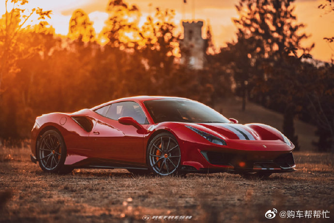 法拉利488Pista！激情澎湃的一抹红！
