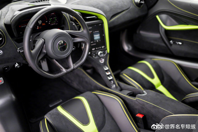 迈凯伦720 S，春色绿，美不胜收啊！！！