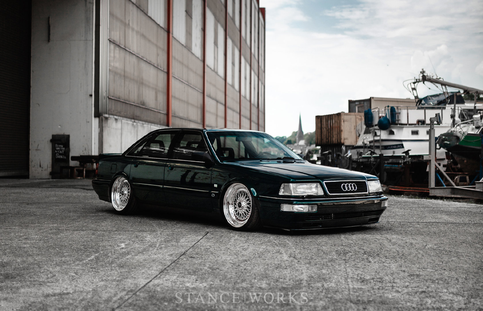 此V8非彼V8，1991 Audi V8 Sedan Via：stanceworks