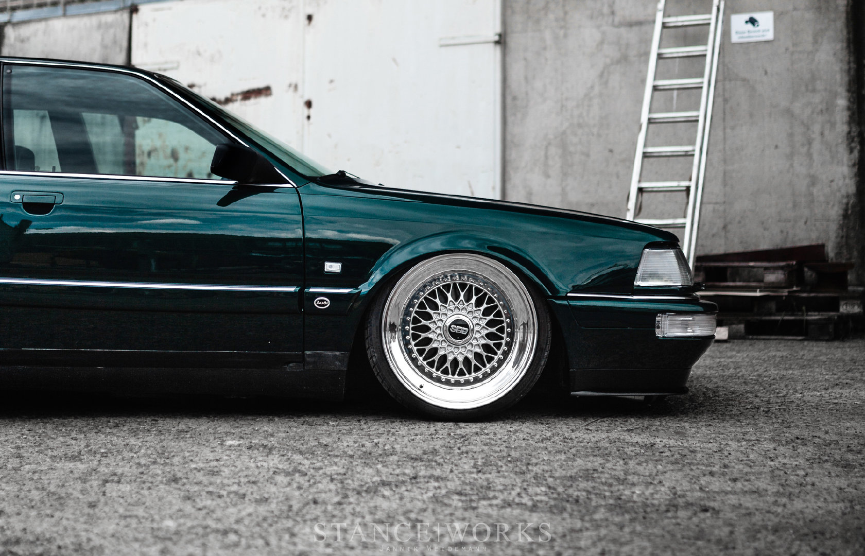 此V8非彼V8，1991 Audi V8 Sedan Via：stanceworks