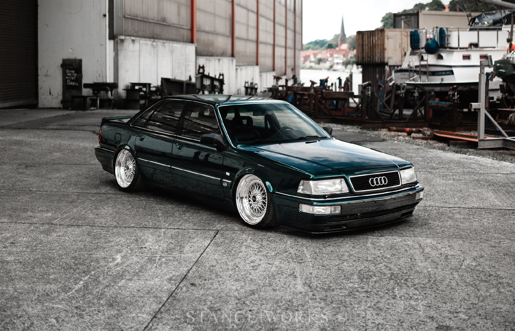 此V8非彼V8，1991 Audi V8 Sedan Via：stanceworks