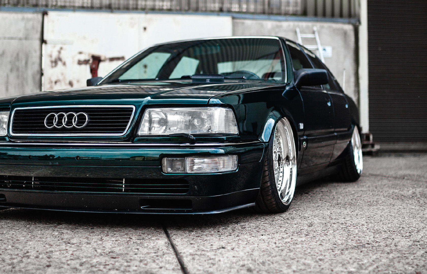 此V8非彼V8，1991 Audi V8 Sedan Via：stanceworks