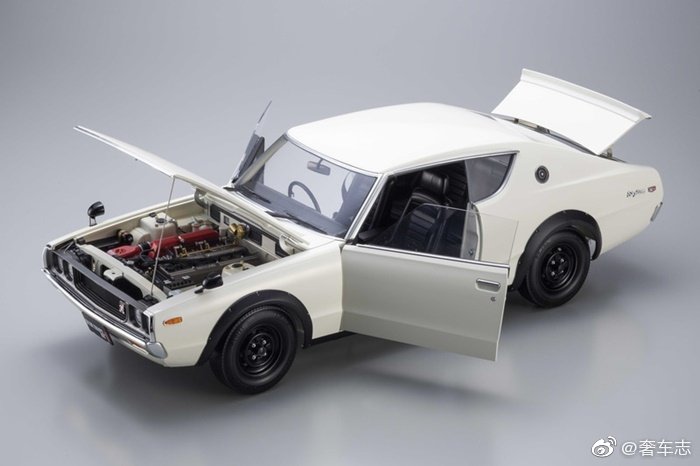 1/8超精细模型:SKYLINE 2000GT-R KPGC110
