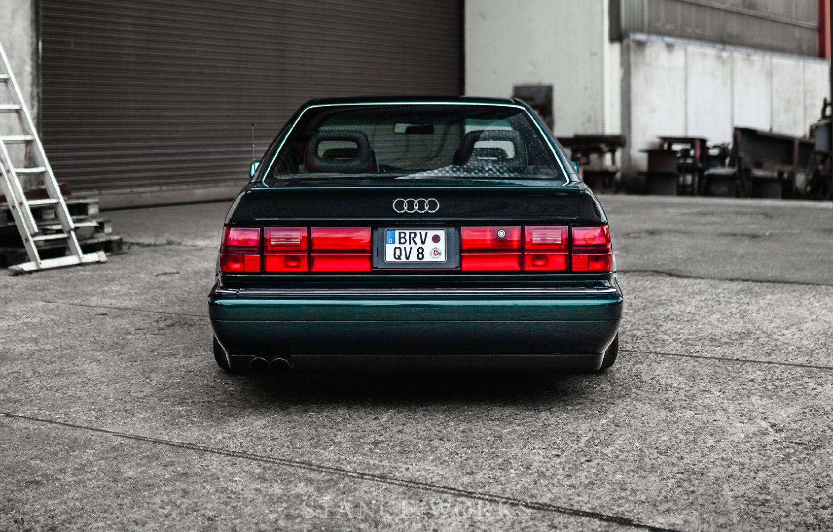 此V8非彼V8，1991 Audi V8 Sedan Via：stanceworks