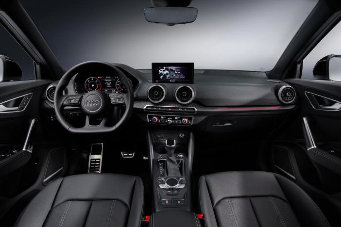 奥迪官方发布了新款奥迪Q2车型的官图