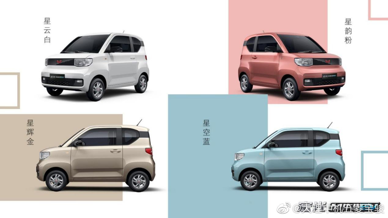 汽车美图抢先看：选代步车还得看宏光MINI EV