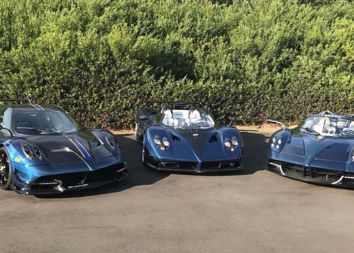 高清汽车美图：帕加尼超级霸气的秀场