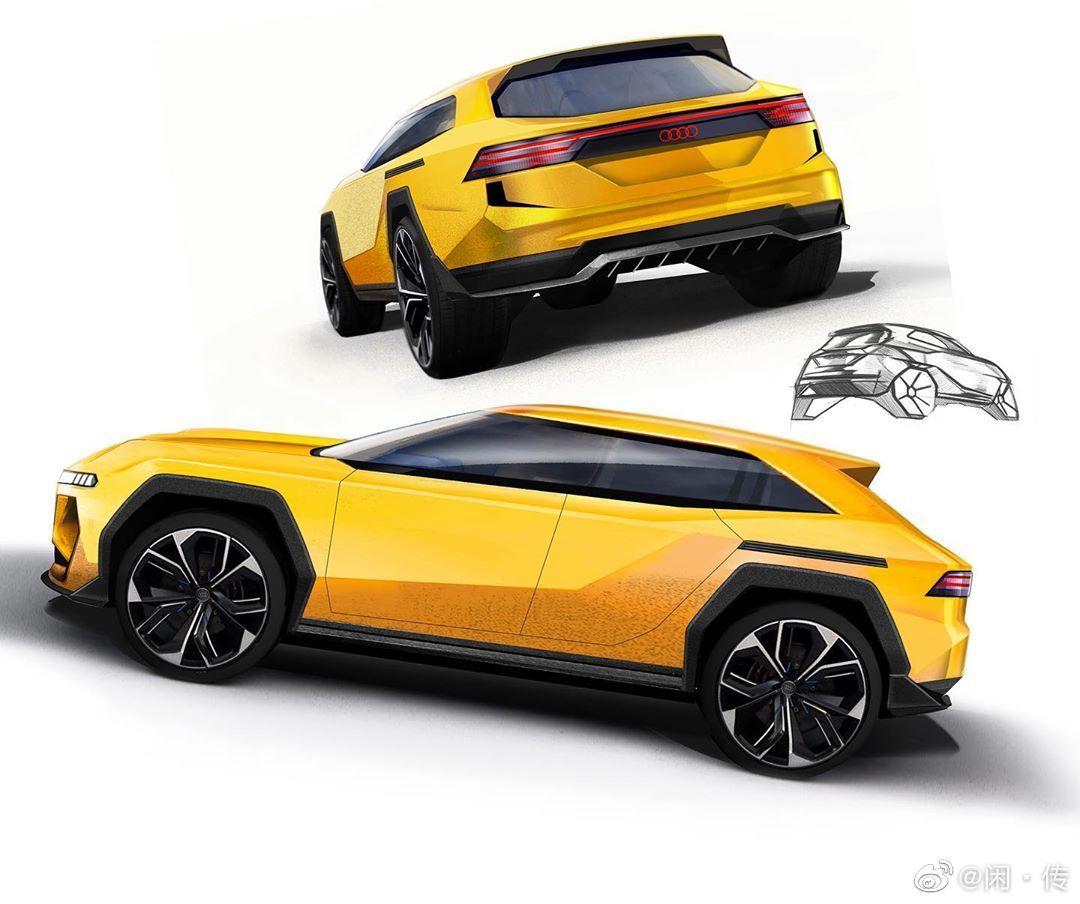外形相当科幻大胆，全新一代奥迪Q5假想渲染图曝光