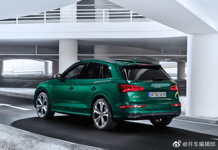 汽车美图大赏：Audi SQ5 TDI，低调的祖母绿