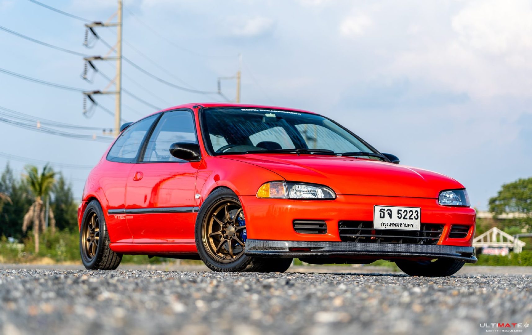 汽车美图赏析：x 本田思域 EG x K机器