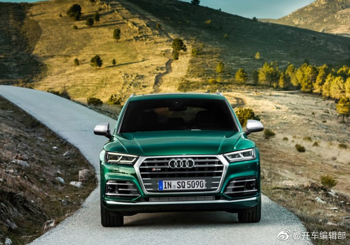 汽车美图大赏：Audi SQ5 TDI，低调的祖母绿