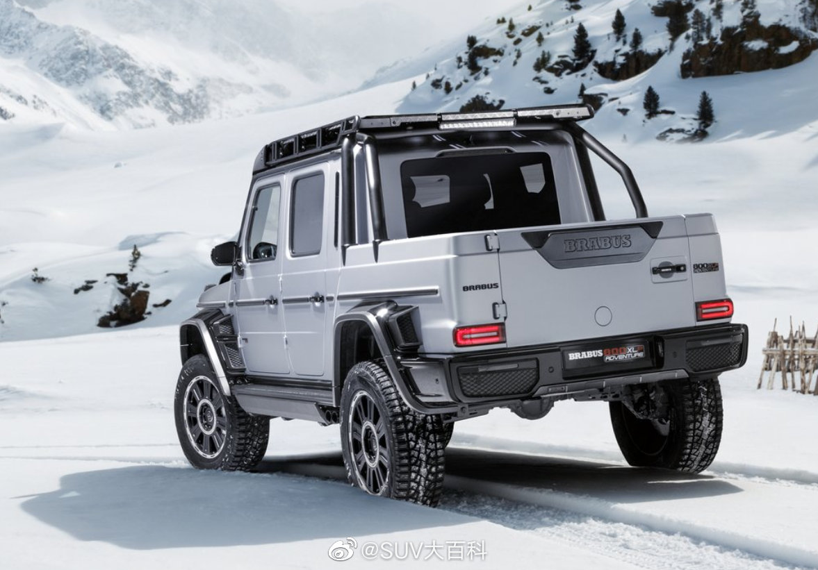 巴博斯800 Adventure XLP，自带无人机的男人，不，皮卡。