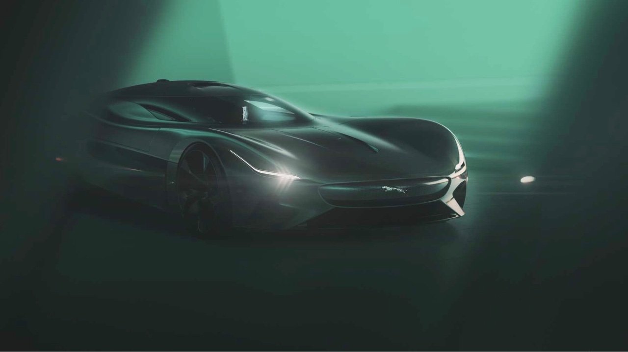 捷豹发布纯电动超跑，简直美的不像样