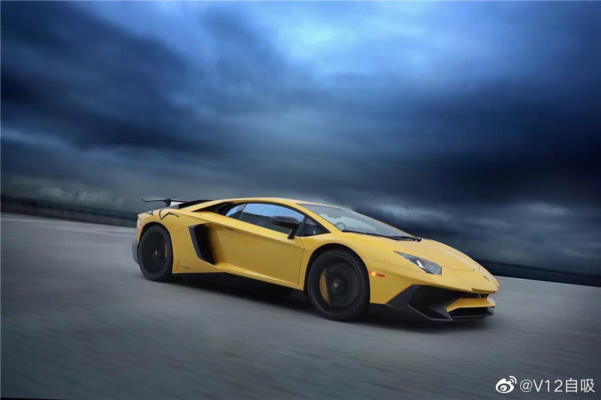 一张图了解兰博基尼Aventador SV