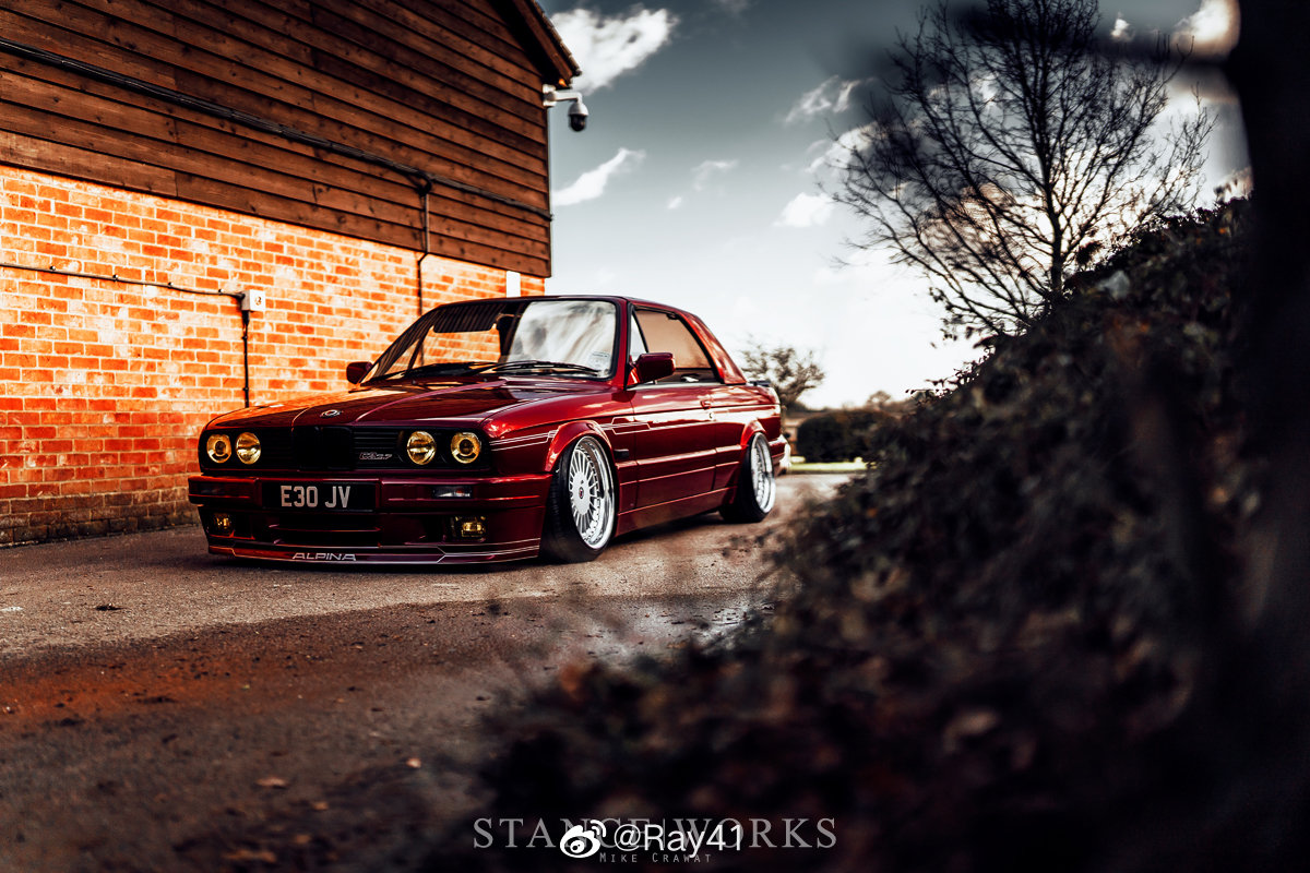 1992 BMW E30 M-Tech Convertible 真正的全景敞蓬....