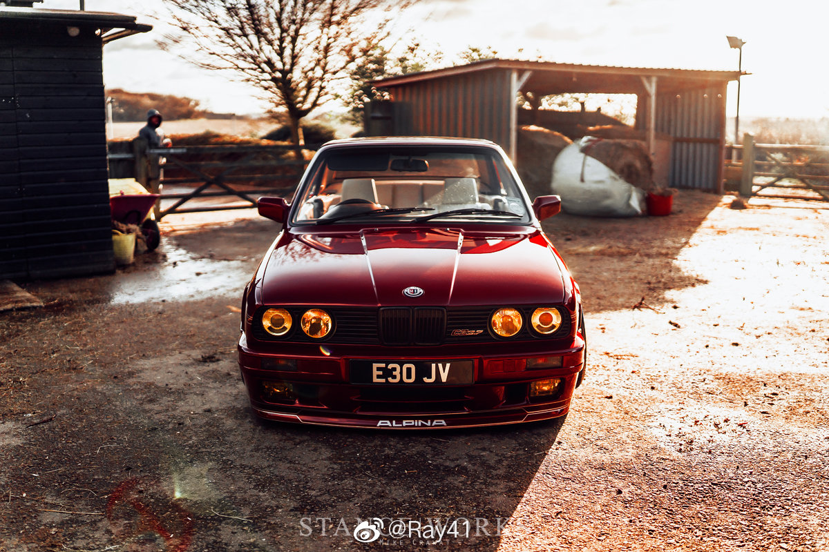 1992 BMW E30 M-Tech Convertible 真正的全景敞蓬....