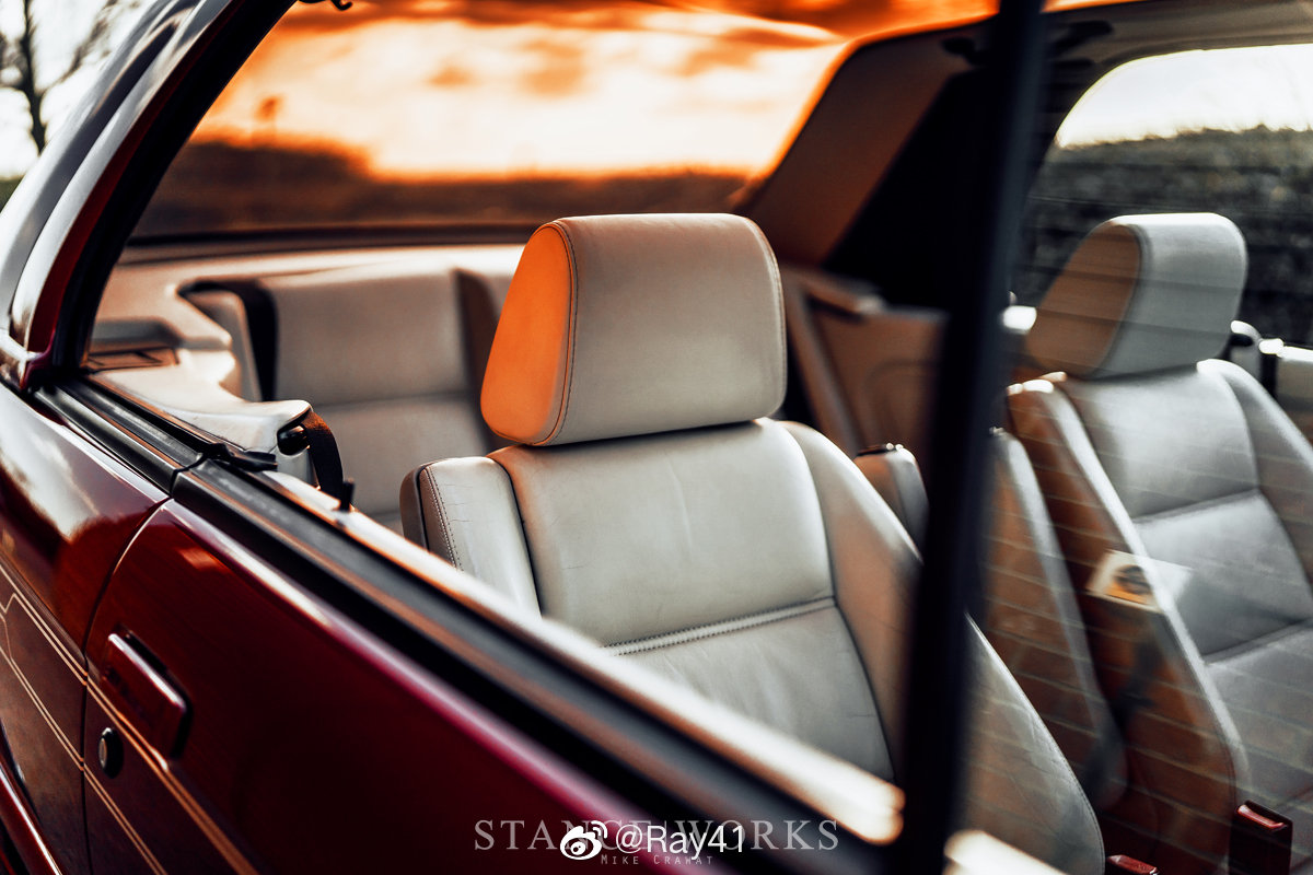 1992 BMW E30 M-Tech Convertible 真正的全景敞蓬....