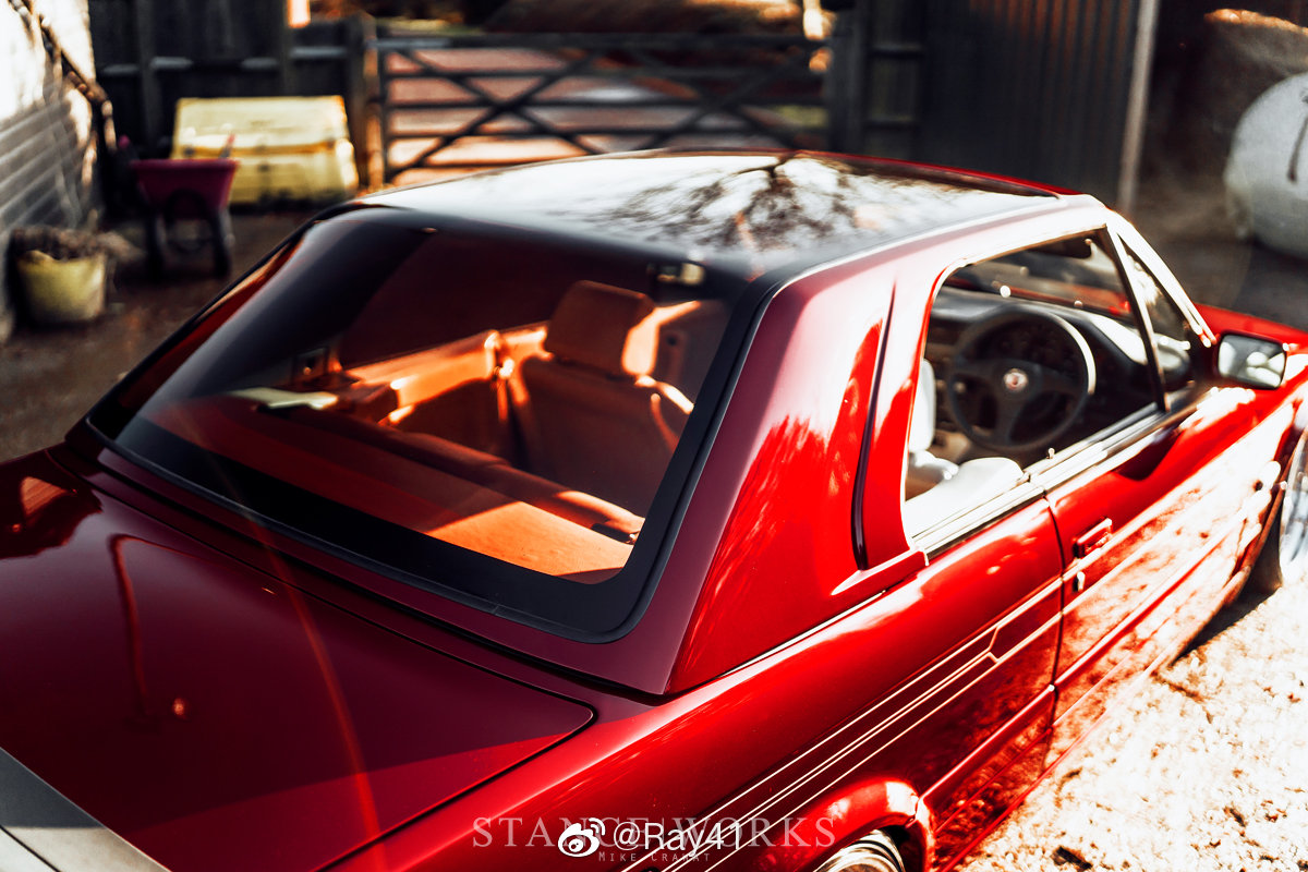 1992 BMW E30 M-Tech Convertible 真正的全景敞蓬....