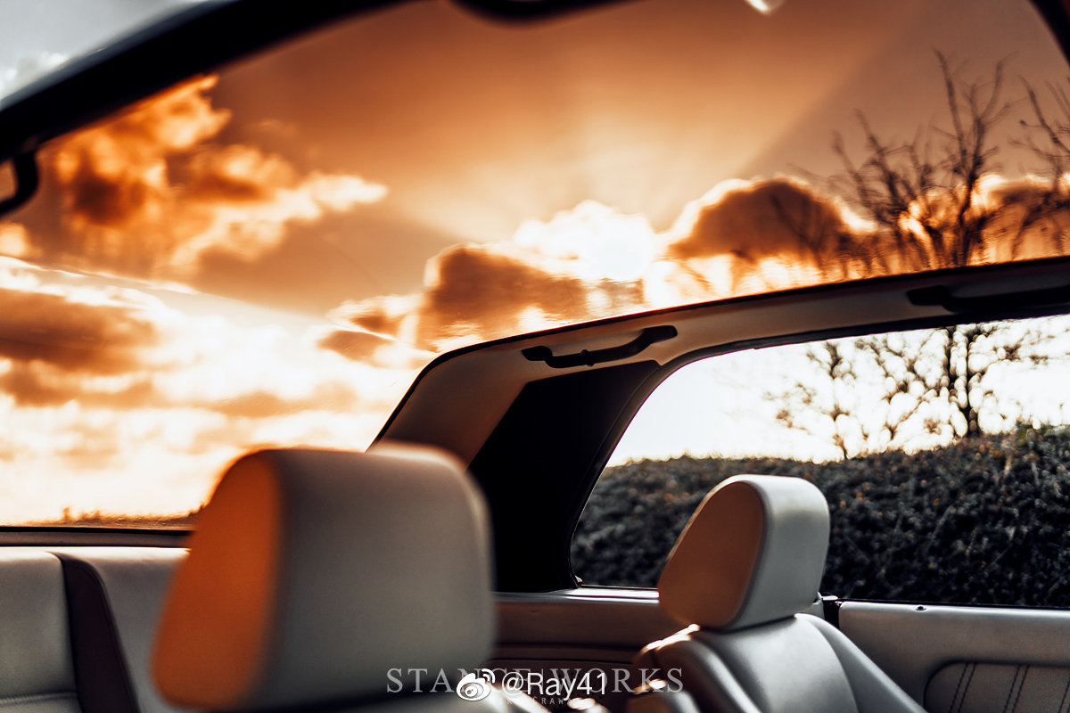 1992 BMW E30 M-Tech Convertible 真正的全景敞蓬....