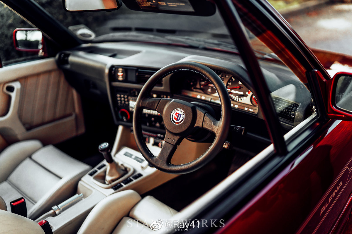 1992 BMW E30 M-Tech Convertible 真正的全景敞蓬....