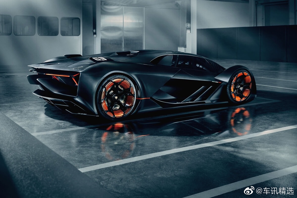 汽车美图抢先看：兰博基尼首款纯电概念超跑