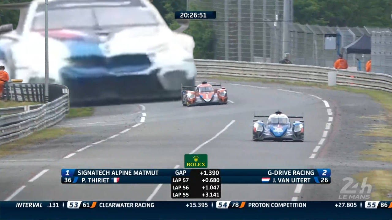 众所周知，在比赛中超越一辆宝马 M8 GTE赛车是很难的。