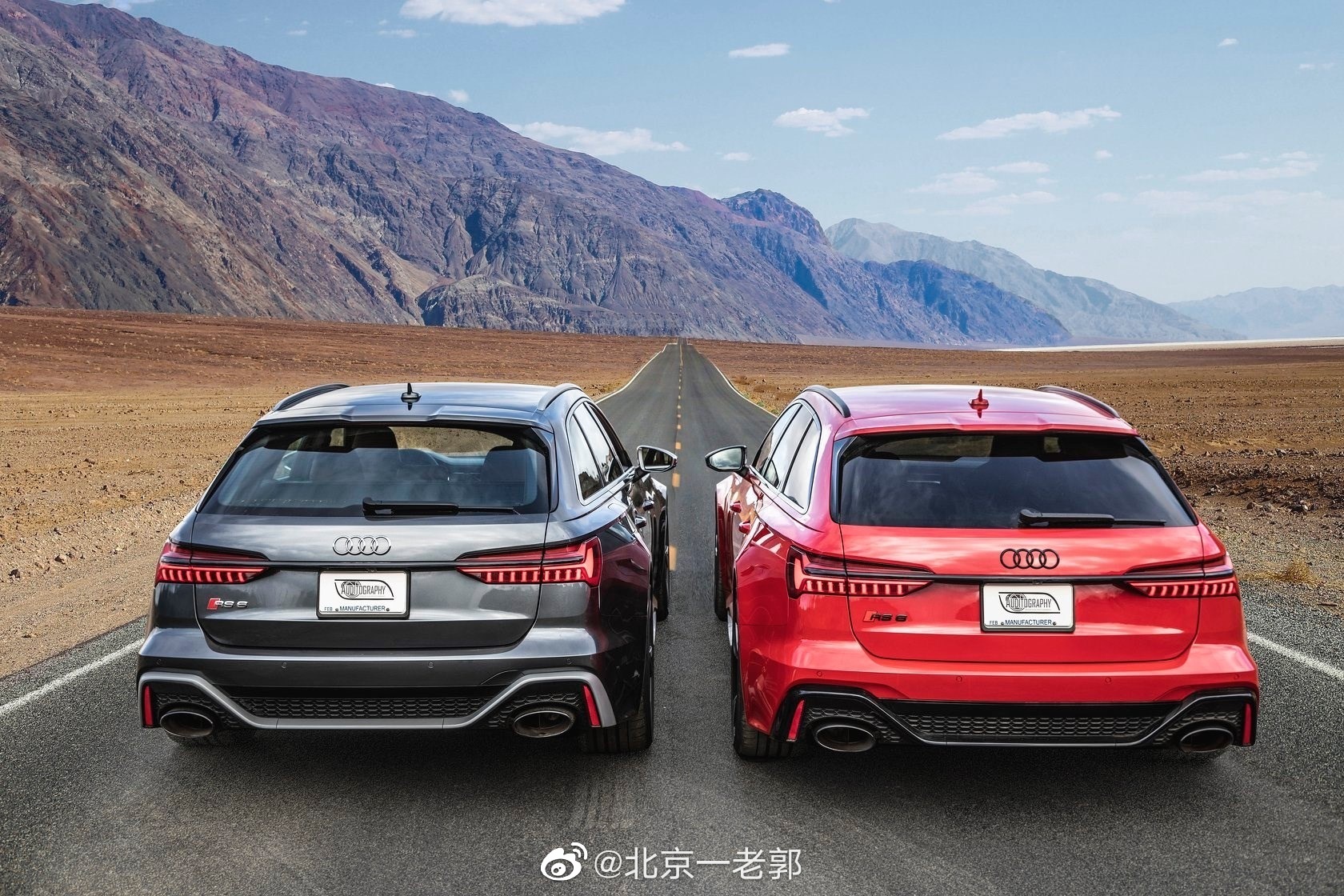 以后奥迪RS6就是我的奋斗目标了！