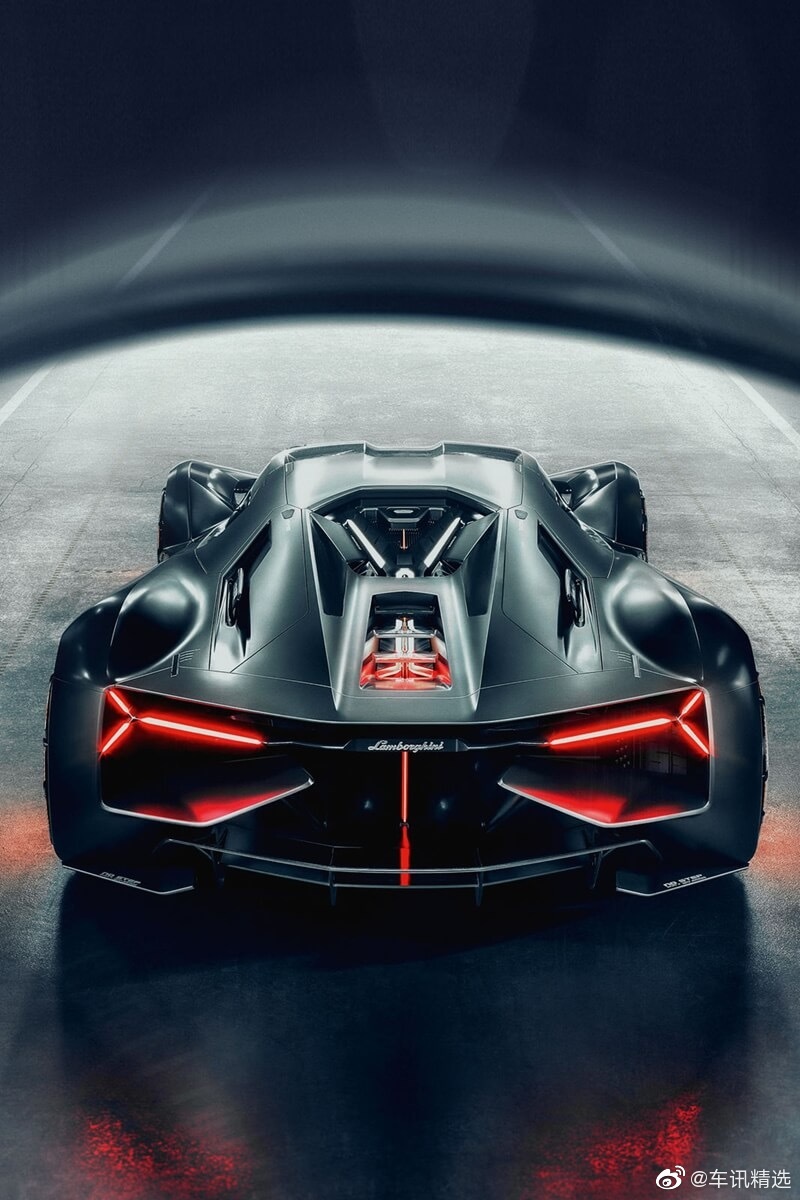 汽车美图抢先看：兰博基尼首款纯电概念超跑