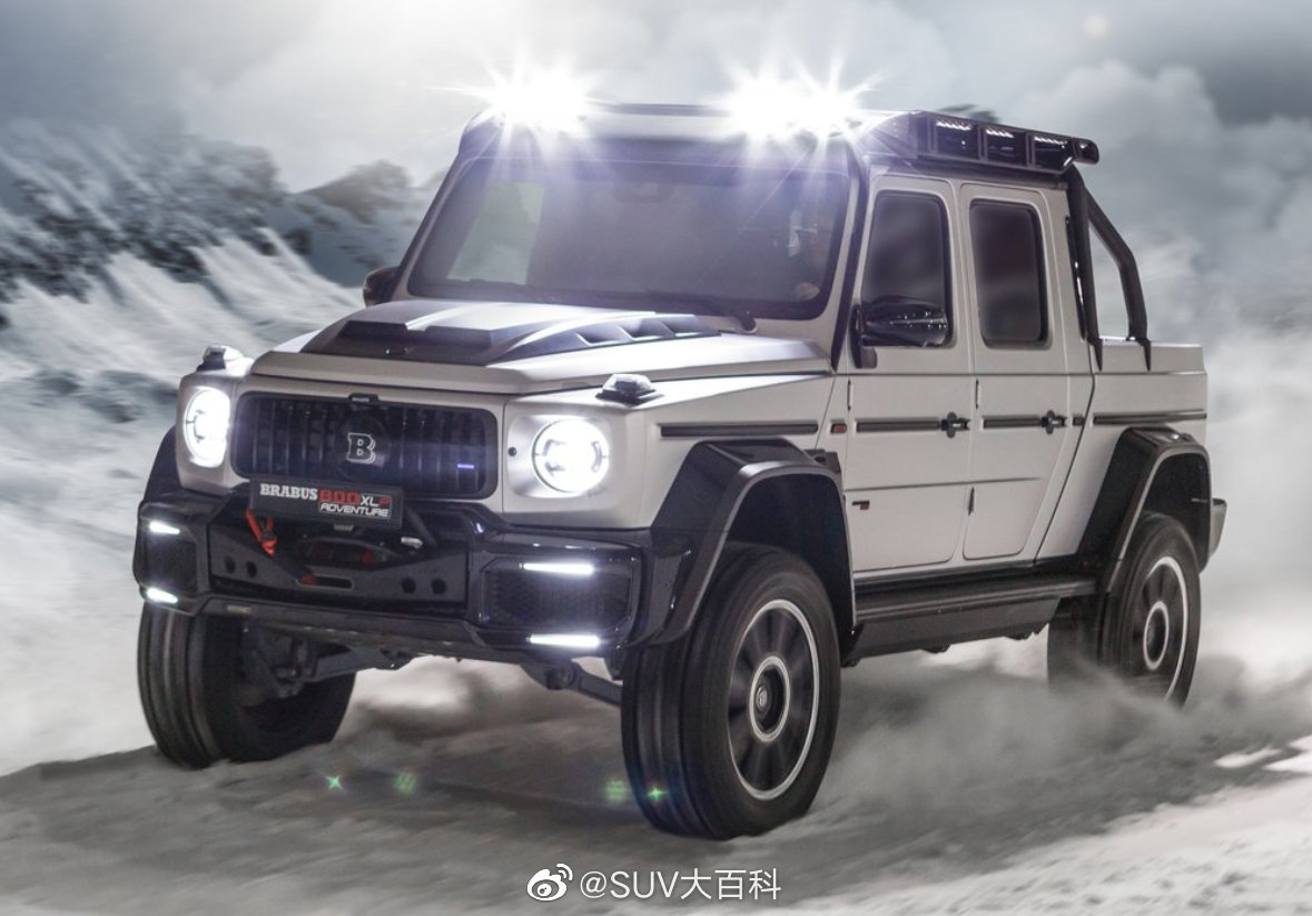 巴博斯800 Adventure XLP，自带无人机的男人，不，皮卡。