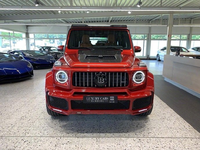 红色的巴博斯大G，罕见得很！