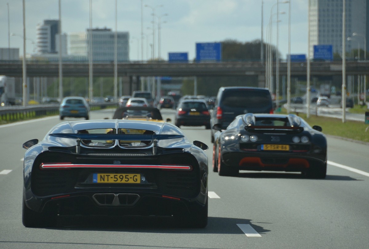 布加迪Chiron 出门回头率杠杠的