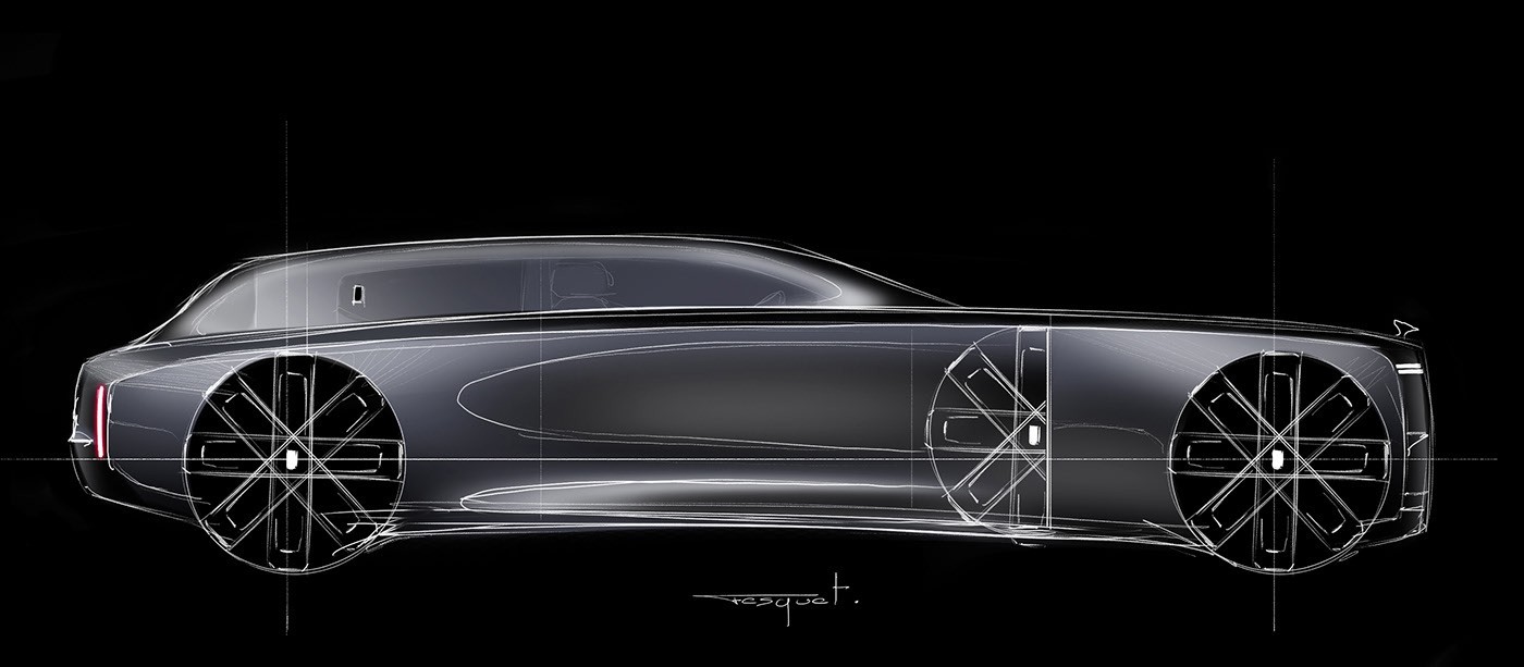 劳斯莱斯RR20 GWD设计渲染图。