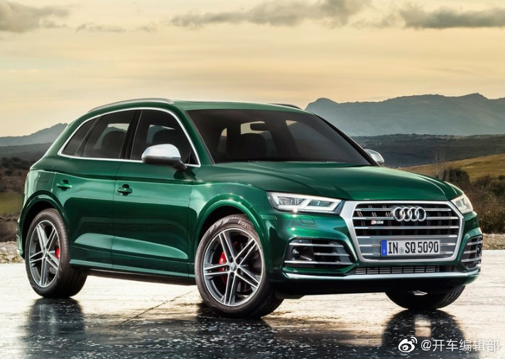 汽车美图大赏：Audi SQ5 TDI，低调的祖母绿