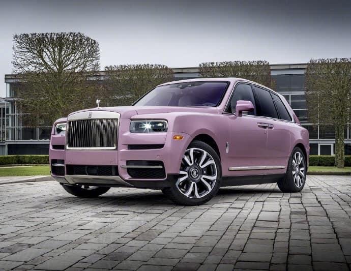 粉色劳斯莱斯库里南