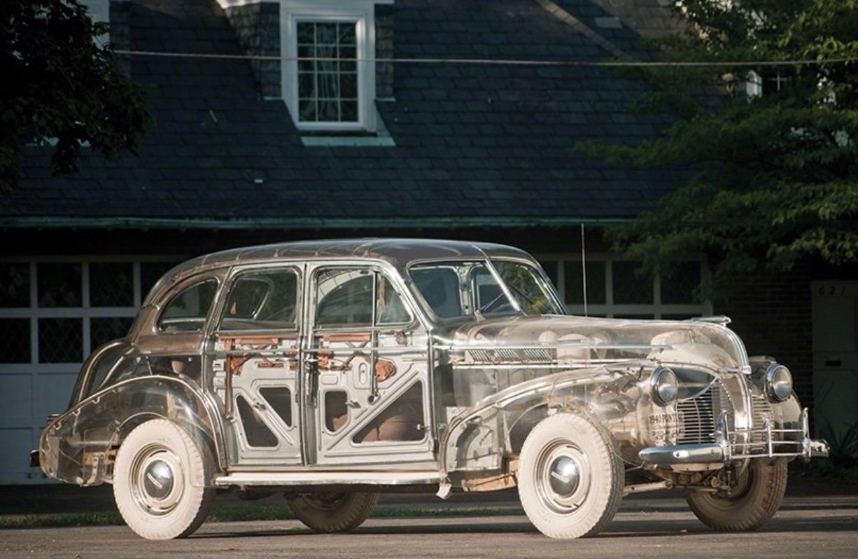 全世界第一辆全透明汽车 Pontiac Ghost 1939
