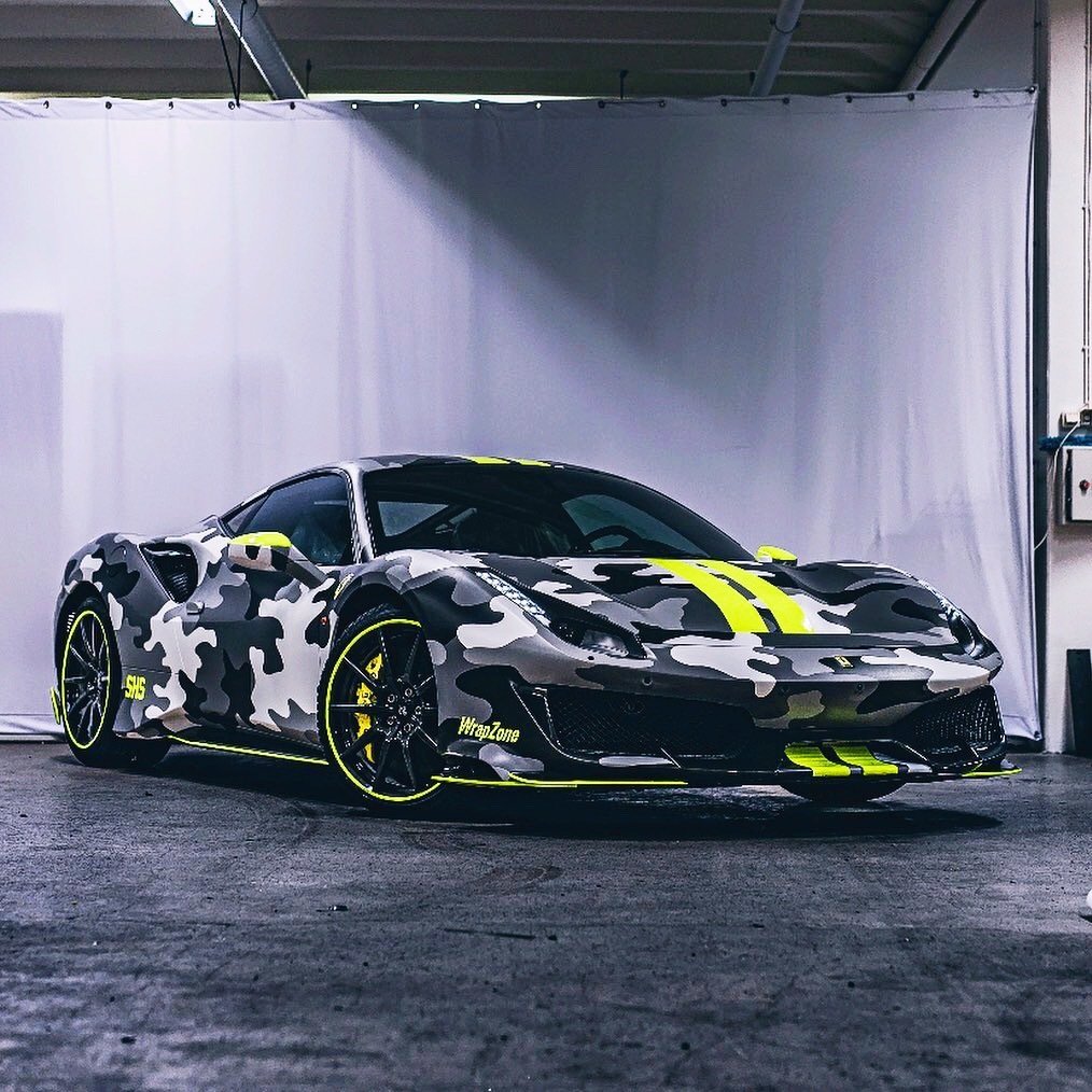 Ferrari 488 Pista，这涂装可以么