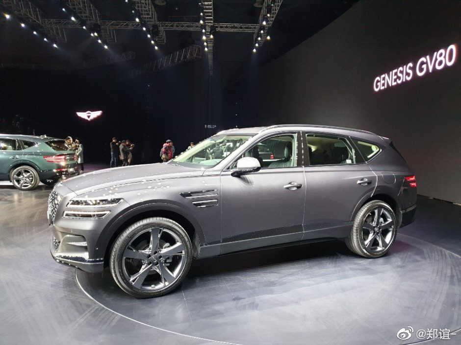 韩国最豪华SUV，捷恩斯GV80发布